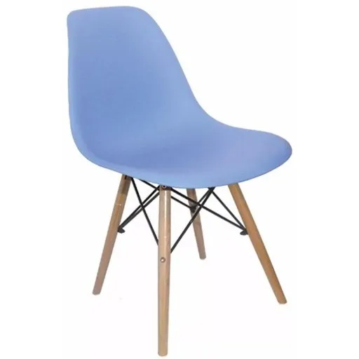 Sillas Eames Color Azul Para Adultos Color del asiento Celeste TcWeb