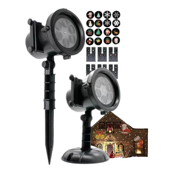 Projetor Natalino Laser Led Desenhos Natal Á Prova Dagua