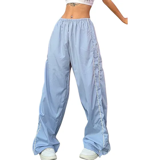 L Pantalones De Chándal Tipo Cargo Para Mujer, Casual, De