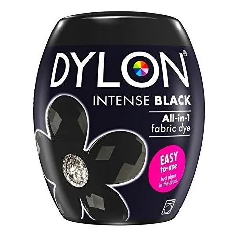 Dylon Tinte Para Teñir Tejido Maquina Pod Intense Black
