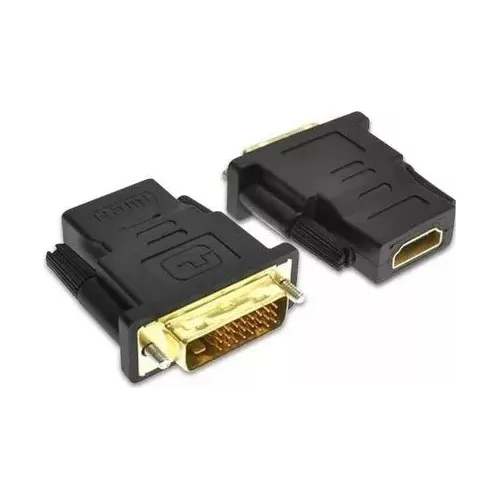 Adaptador Convertidor Dvi-i Macho 24+1 Pines A Hdmi Hembra