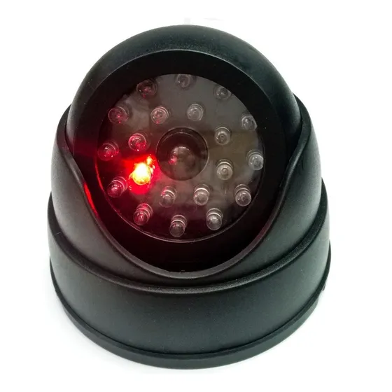 Camara Vigilancia Falsa Dummy Con Luz Led Intermitente
