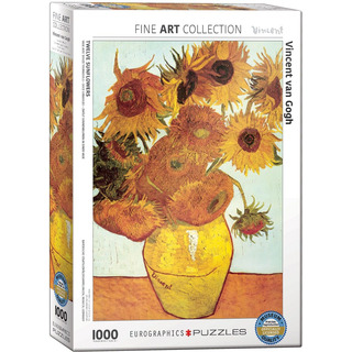 Rompecabezas Fine Art Collection 12 Girasoles Van Gogh 1000pz Eurographics Rompecabezas Fine Art Collection 12 Girasoles Van Gogh 1000pz Eurographics