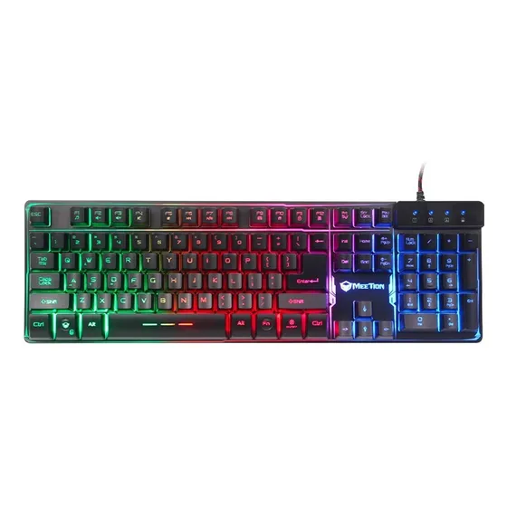 Teclado Gamer Mt-k9300 Español Meetion Teclado Rgb Idioma Español Latinoamérica