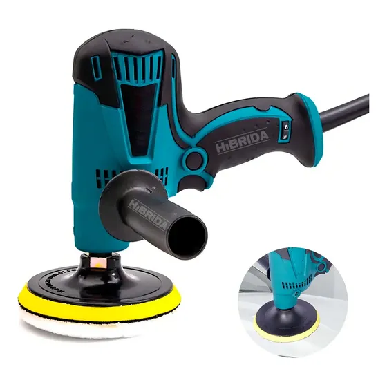 Pulidora Lijadora Orbital Multiusos Autos Muebles Acabados Color Turquesa | Cuotas sin interés