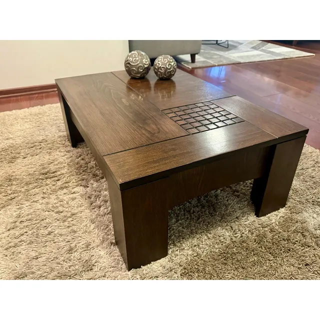 Mesa De Centro Para Sala Incluye Alfombra