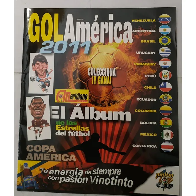 Album De Caricaturas Gol America 2011