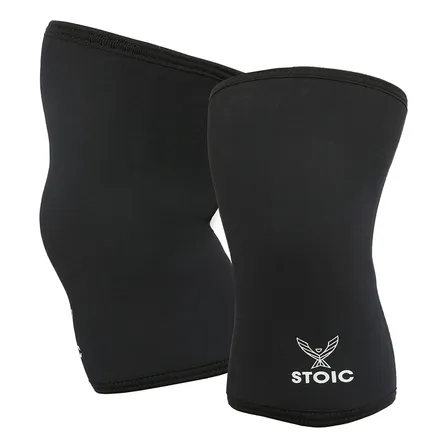 Mangas Rodillas Powerlifting, Neopreno De 7 Mm De Groso...