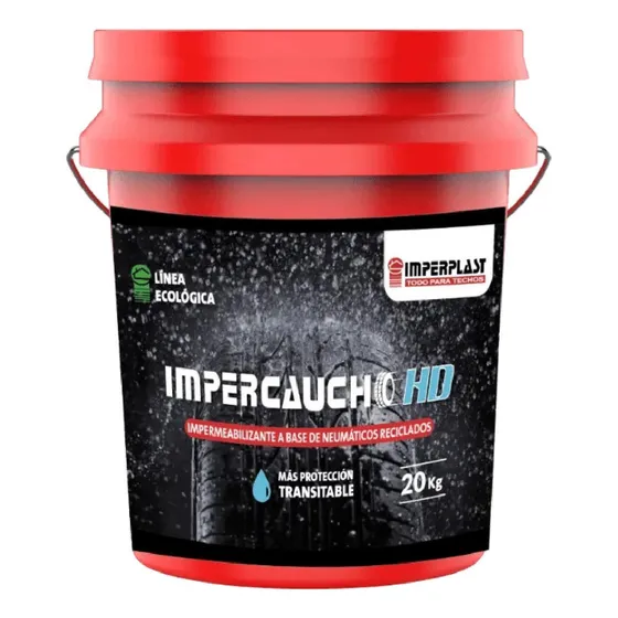 Membrana Líquida Texturada Con Caucho - Impercaucho Hd