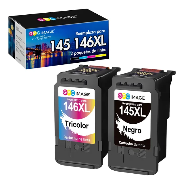 Cartucho Pg145 146 Para Canon 145 Xl Mg2410 2510 2910 Ip2810