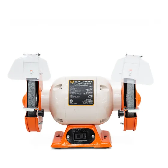 Amoladora 375 W De Banco Abh3750 Frecuencia 50hz Salkor