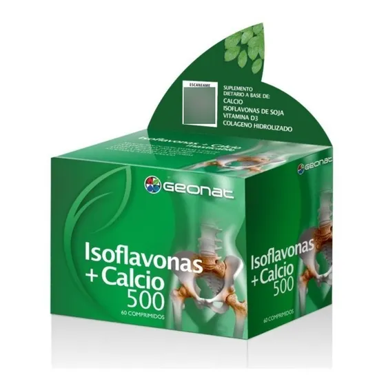 Isoflavonas + Calcio (60 Comp) - Geonat Sabor Sin sabor