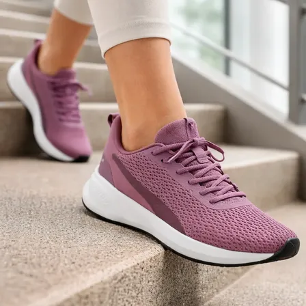 Tênis Feminino Flyer Lite 3 Bdp Puma Roxo Liso 36 Br