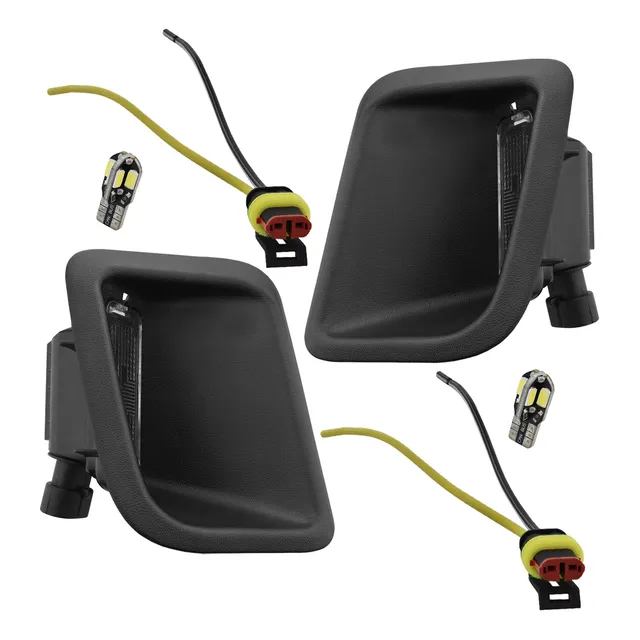 Kit Moldura Lanterna De Placa Soquete Led Ranger 2013/2024