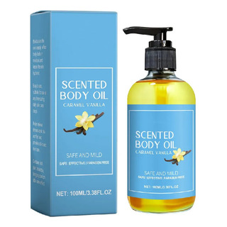 Aceite Corporal De Caramelo Y Vainilla, 100 Ml, Hidratante, Aceite Corporal De Caramelo Y Vainilla, 100 Ml, Hidratante,