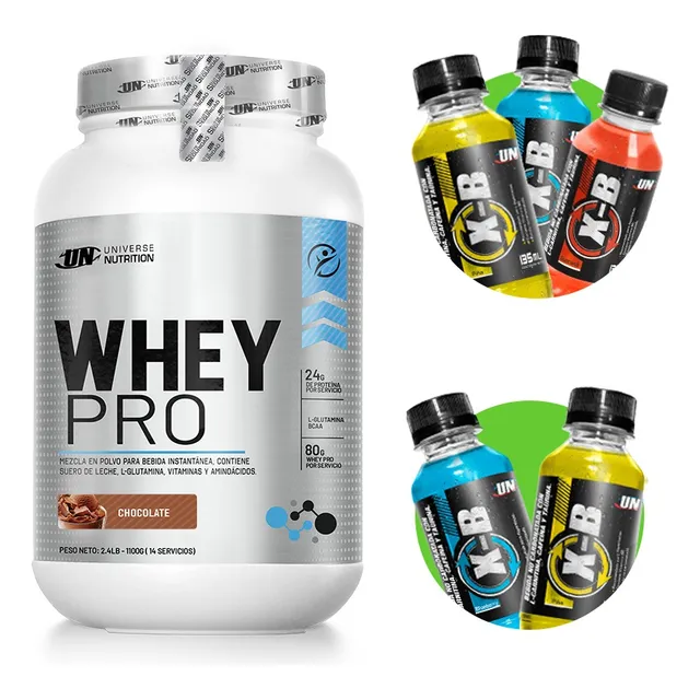 Whey Pro 1.1kg Chocolate + 05 Quem