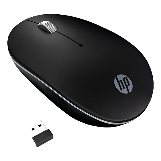 Mouse Inalambrico Negro Optico Hp S1500 Usb 1600dpi Cn