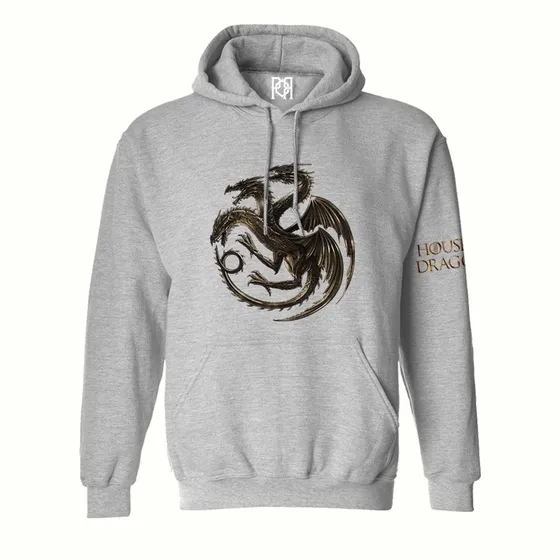 Sueter Sweater Hoodie La Casa Del Dragon/house Of The Dragon