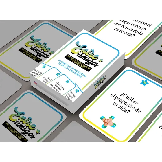 Entre Amigos, El Juego De Cartas Para Charlar Y Conocerse