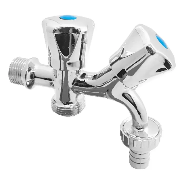 Llave / Grifería Dual Para Lavandería 