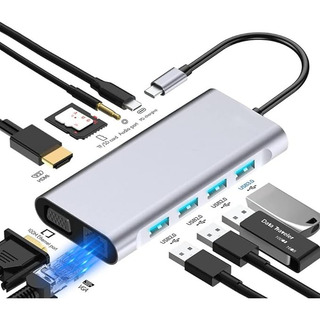Tipo C Adaptador Usb C A Hdmi Vga, Ethernet Para Macbook Air Tipo C Adaptador Usb C A Hdmi Vga, Ethernet Para Macbook Air