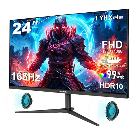 Monitor Gamer FYHXELE G2465F 24 Pulgadas IPS FHD 165Hz 1ms FreeSync G-SYNC VESA HDMI DP