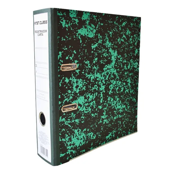 Carpeta Registrador First Class Tamaño Carta Broche Metalico