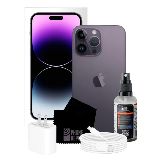 Apple iPhone 14 Pro 256 Gb Morado Oscuro Esim Con Caja Original