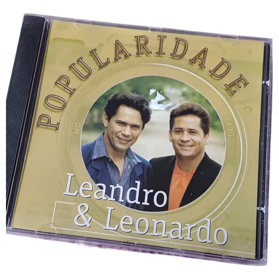 Cd Leandro E Leonardo A Popularidade Original Novo Lacrado