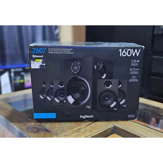 Cine En Casa Parlantes 5.1 Bluetooth Logitech Z607 Usb Sd