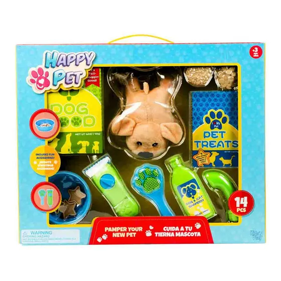 Set Juego Cuidado De Mascotas Perro 14 Piezas