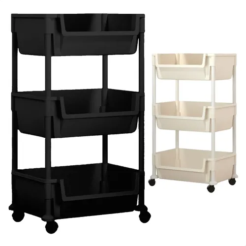 Corner Storage Basket Fan Shape Narrow Gap Bin Compact S