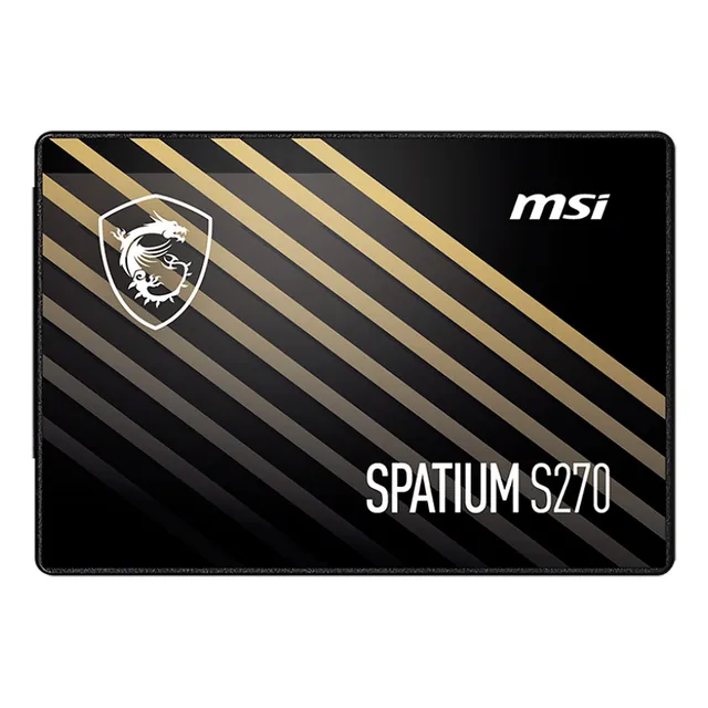 Unidad de Estado Solido SSD 2.5 240GB MSI SPATIUM S270 SATA III 500/400 MB/s