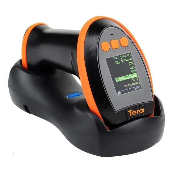 Lector De Códigos De Barras Tera Inalámbrico Teclado Digital