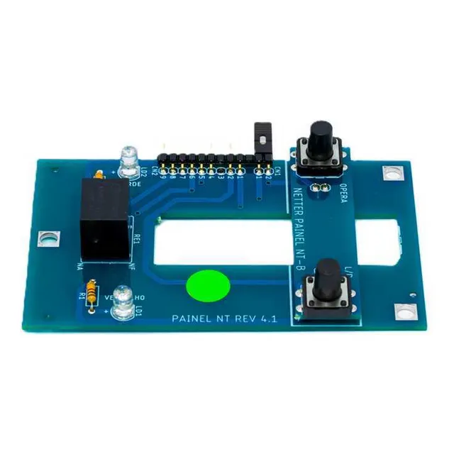 Placa Painel Netter Nt 4.1 Tecnofinger Nt100 Nt200 Nt210