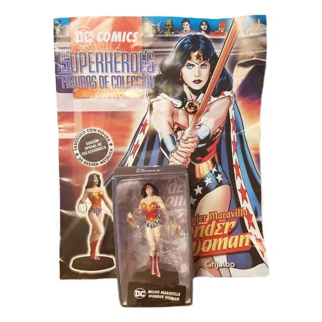Superhéroes Dc Comics Oficial Figuras De Coleccion + Fascíc