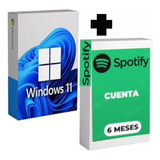 Windows 10/11 Retail Con Spotfy Premium 6m