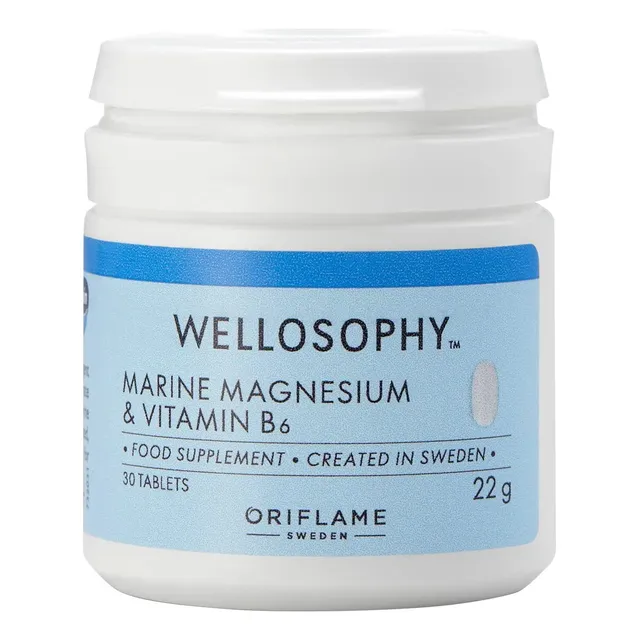 Magnesio Marino Y Vitamina B6 By Oriflame 30 Tabletas Marine Magnesium