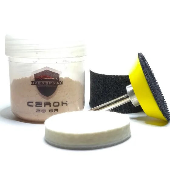 Kit Eliminador Manchas Rayones En Vidrio Oxido De Cerio 20gr