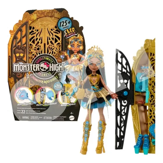 Muñeca Monster High Skulltimate Secrets Cleo De Nile Em