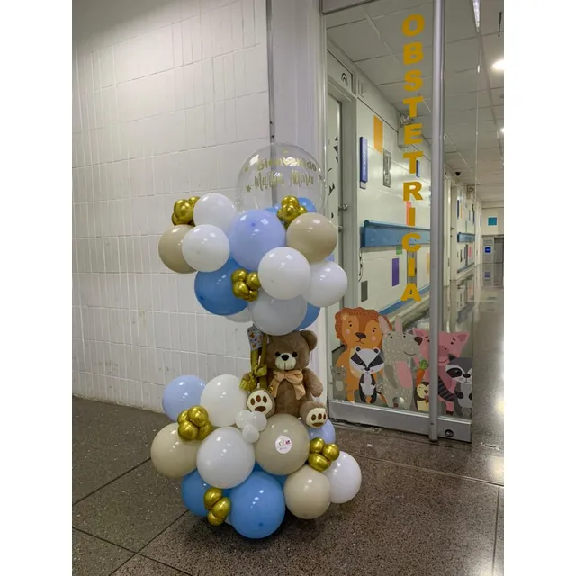 Arreglos De Globos Para Nacimientos