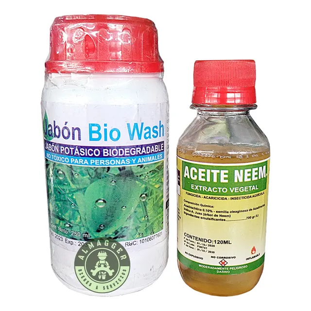 Pack Aceite De Neem + Jabón Potásico Líquido