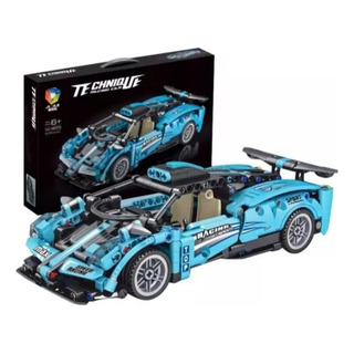 Juguete Construcción Armable Technique Auto Carreras Celeste Juguete Construcción Armable Technique Auto Carreras Celeste