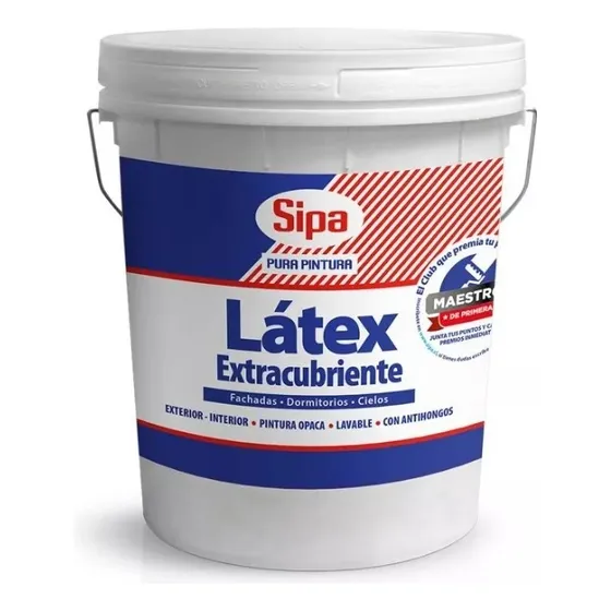 Latex Extracubriente Colores De Cartilla Sipa Tineta