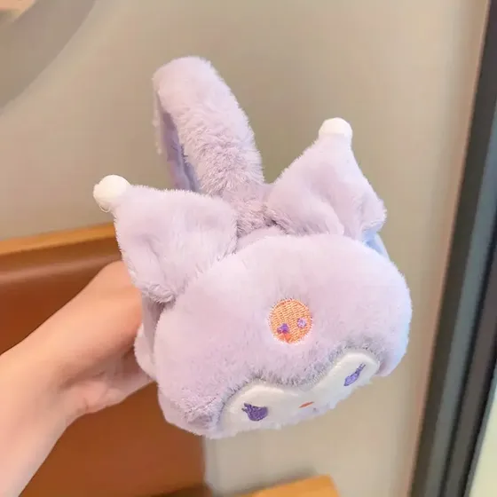Orejeras Abrigo Niños Adultos Sanrio Kuromi Hello Kitty Kuromi