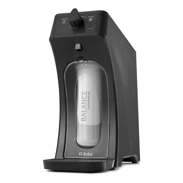 Purificador De Água Gelada Fria E Natural Eletrônico Ibbl E-due Equilibrium Grafite Purificador De Água Gelada Fria E Natural Eletrônico Ibbl E-due Equilibrium Grafite