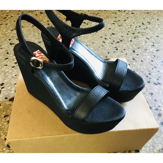 Sandalia Soda Ice En Piel De Cabretilla Oferta !!