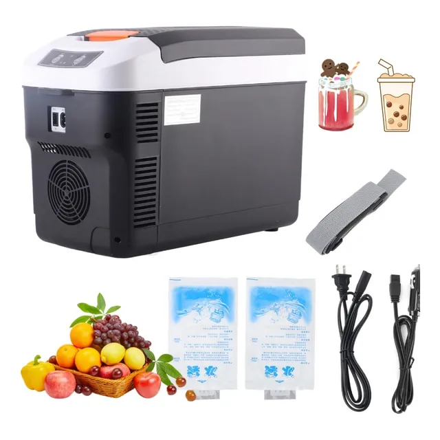 Mini Refrigerador Frio Cocina 12l Para Casa Y Coche Oficin