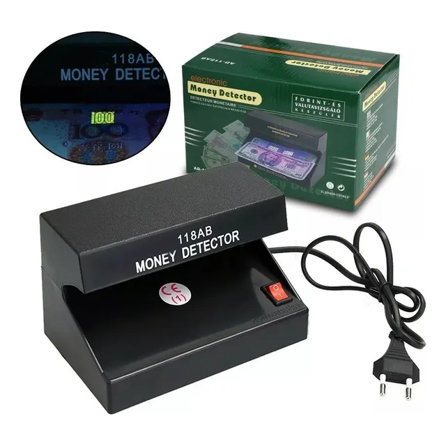 Máquina Detector De Billetes Falsos Para Mesa 220 V