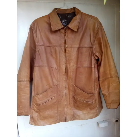 Chaqueta De Cuero Original Marca Cobra